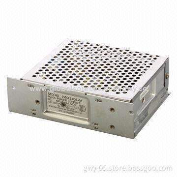 Switch Power Supply with Single Output of 24V, 60W, Measures 130 x 98 x 39mm